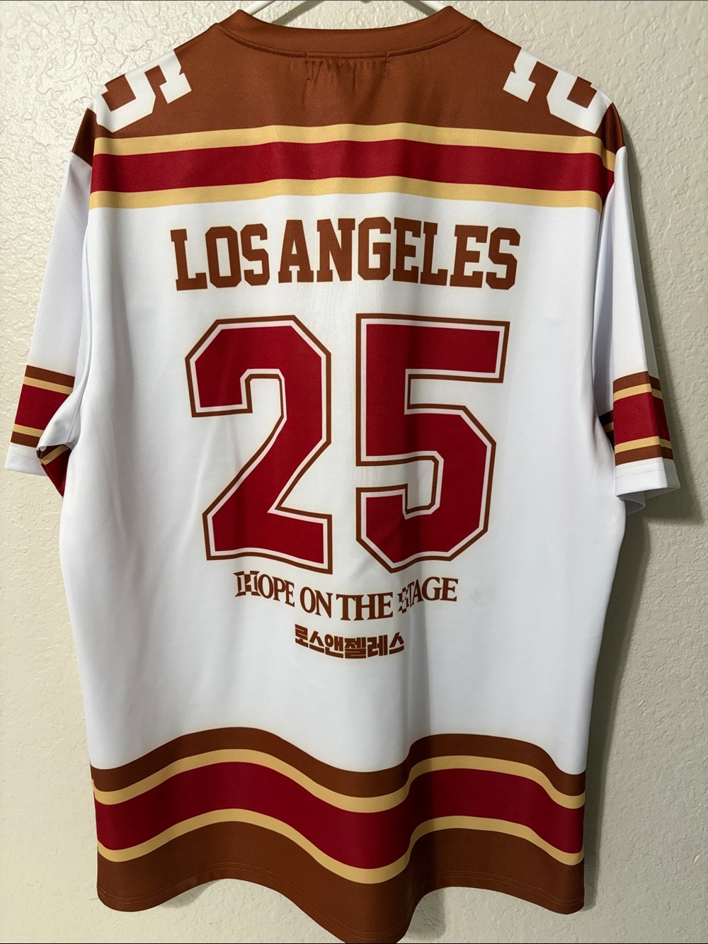 HOBI J-HOPE Official Concert Jersey Angeles 2025